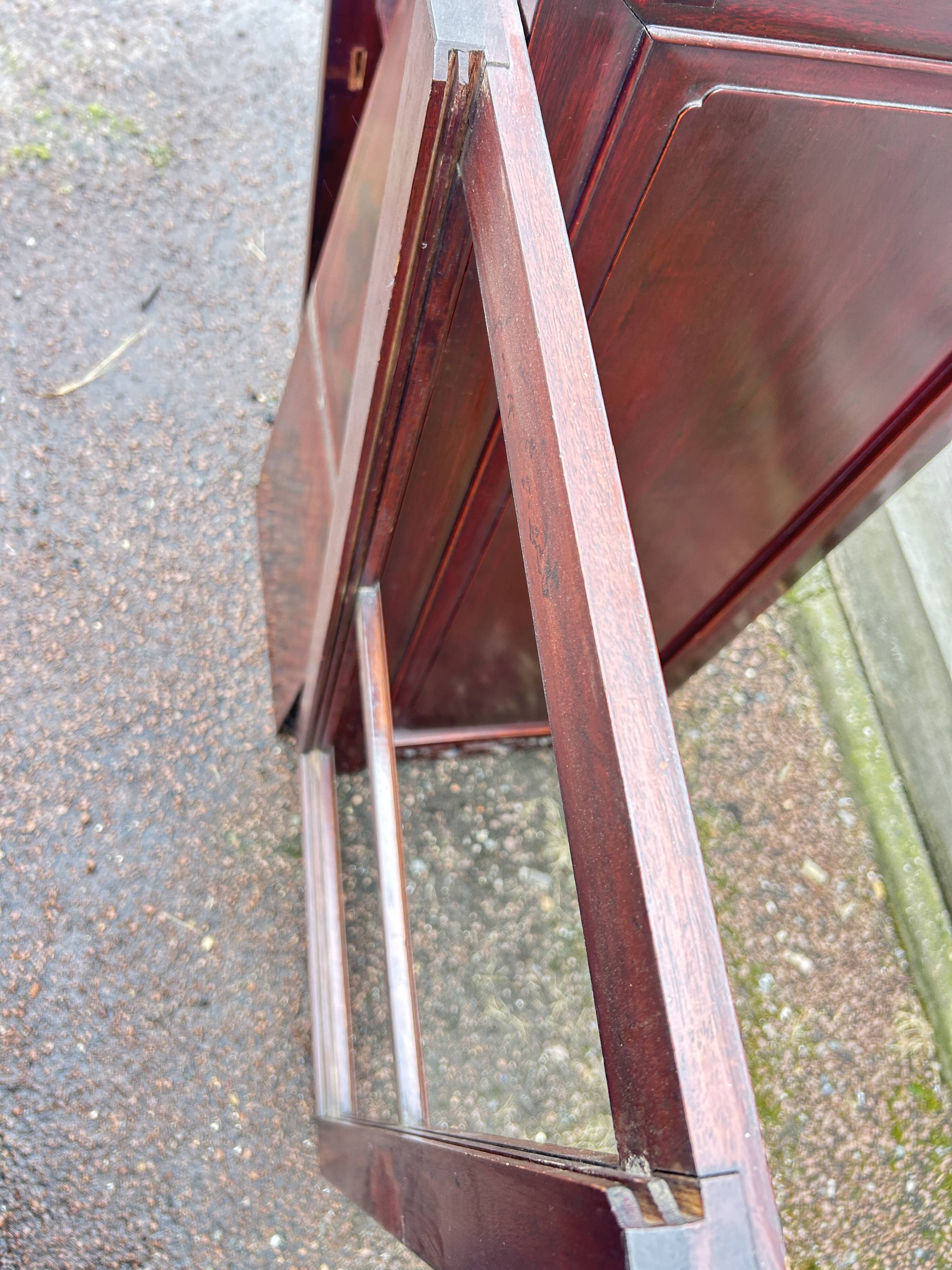 Small cabinet with one door, Indonesian.