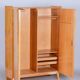Mid-Century Modern Wardrobe in Ash by Tatra Pravenec, Czech, 1950s