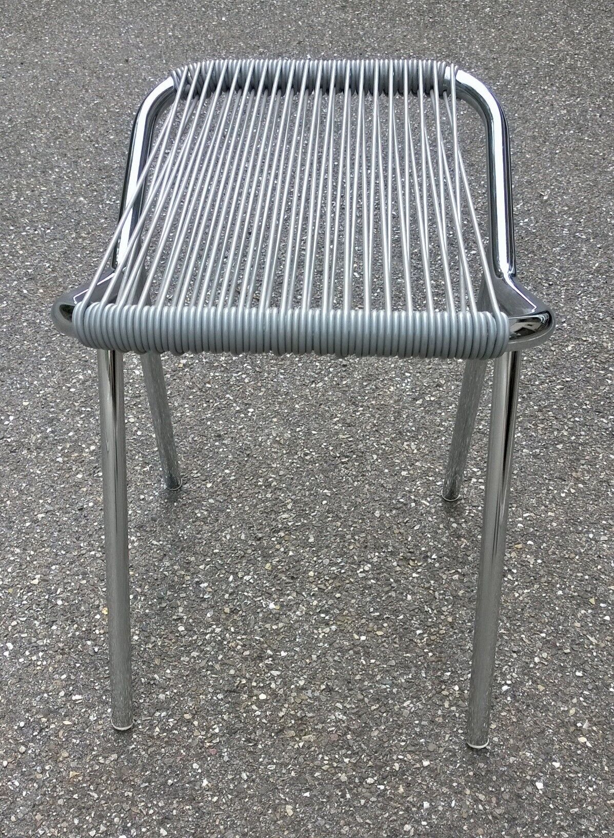 Vintage scoubidou stool