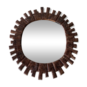 miroir vintage en céramique