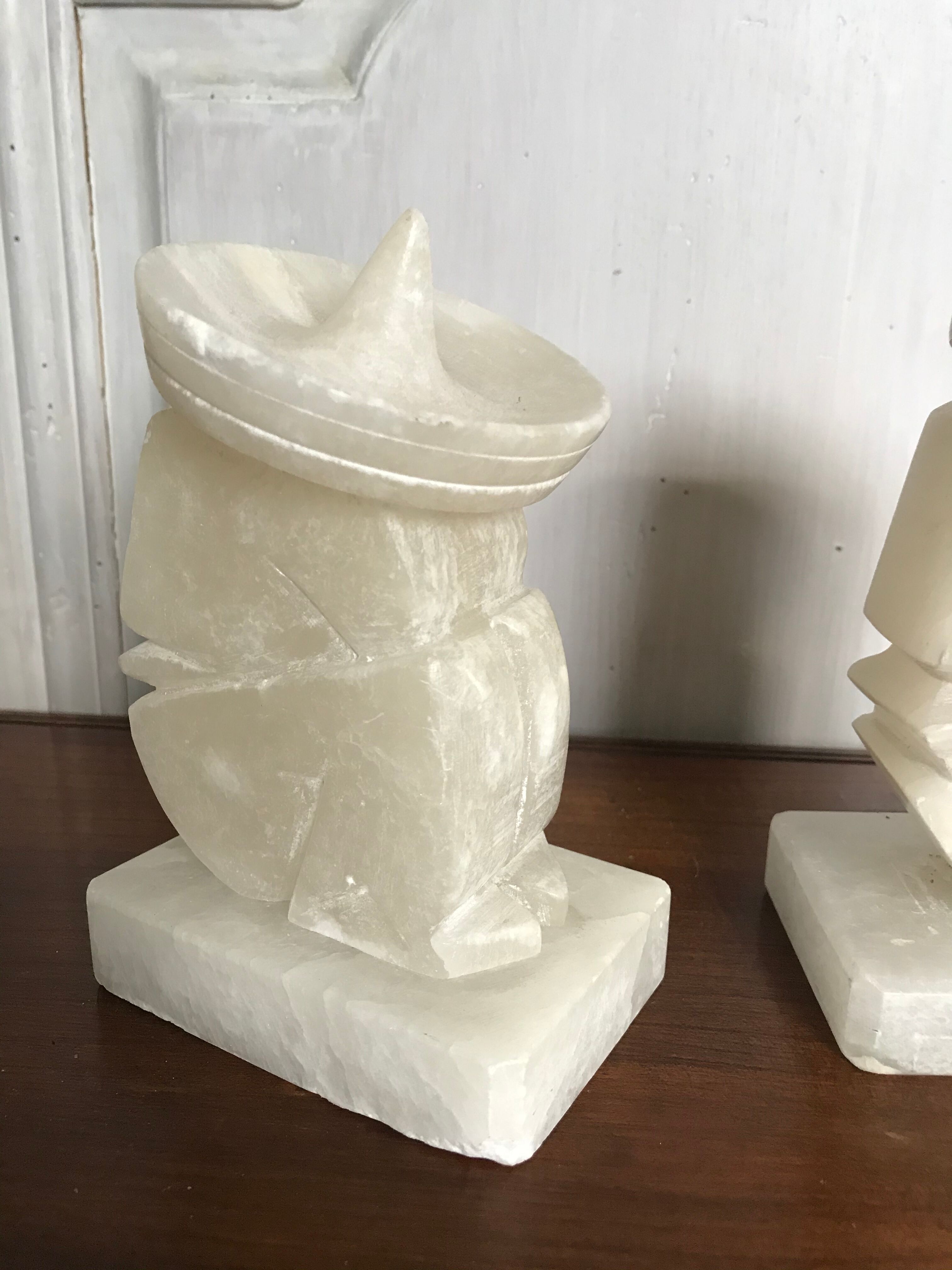 Marble bookends