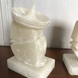 Marble bookends