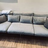 Fritz Hansen Lissoni Sofa - Grey Fiord / Stone/Stone (251)