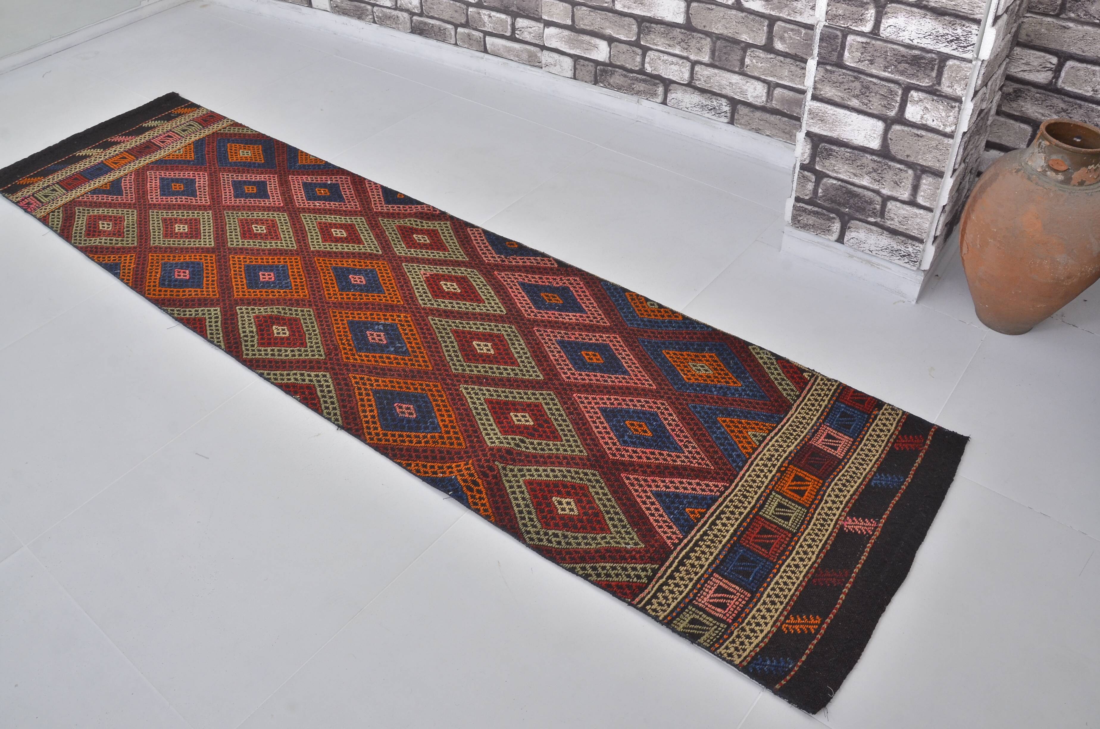 Oushak Vintage Kilim Runner sku3790