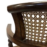 Antique Barley Twist, Rattan Seated Captains Chair easy chair Classic