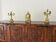 Mantel clock and Louis XV / Rococo style candlesticks from the 19th century.