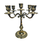 5-branch bronze chandelier