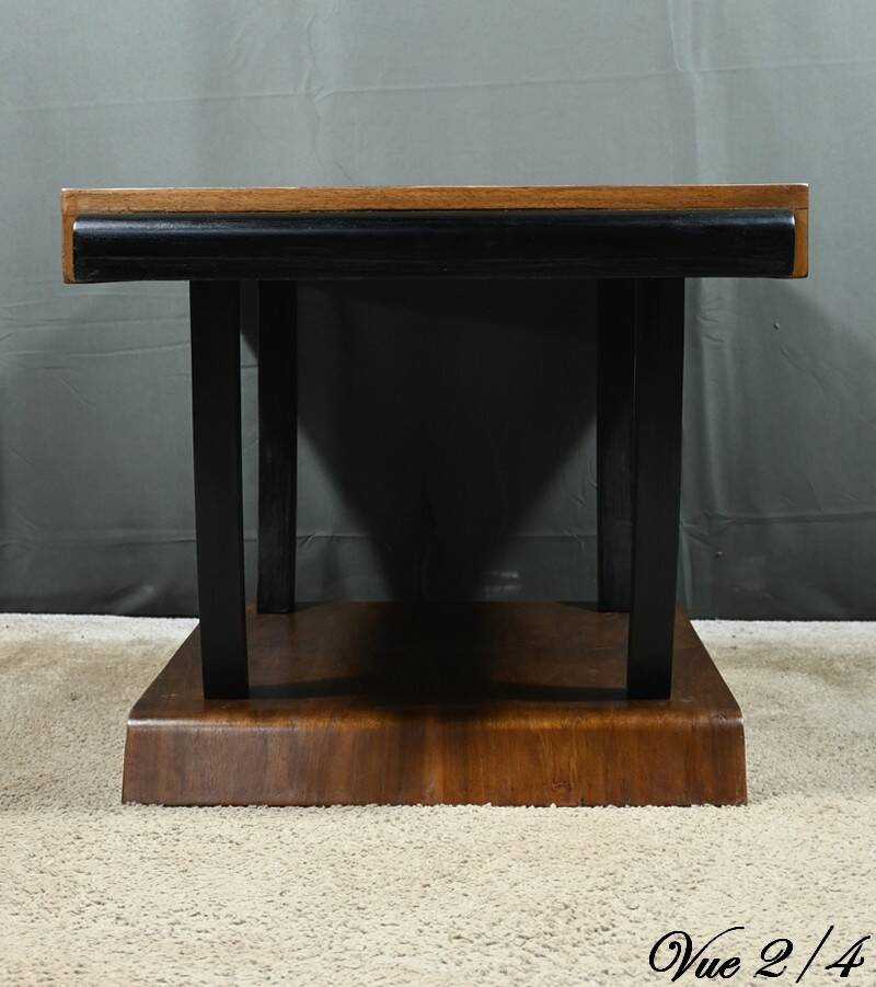 Art Deco Walnut Coffee Table – 1930