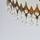 Crystal chandelier, Germany, 1970s