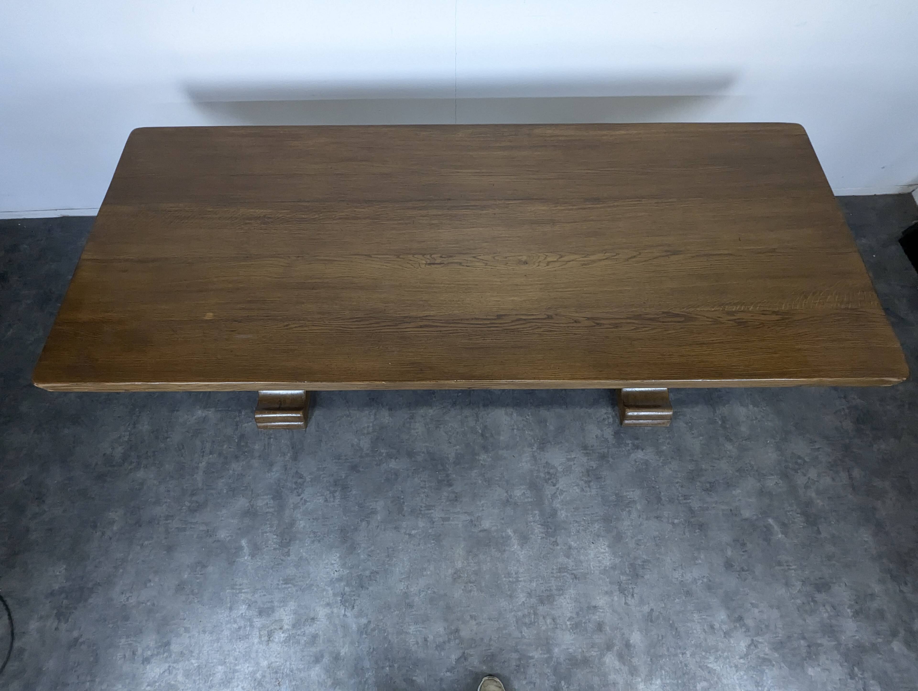 Monastery table in solid oak