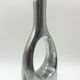 Pair of "drop" vases in aluminium cast, Italy, 1970s