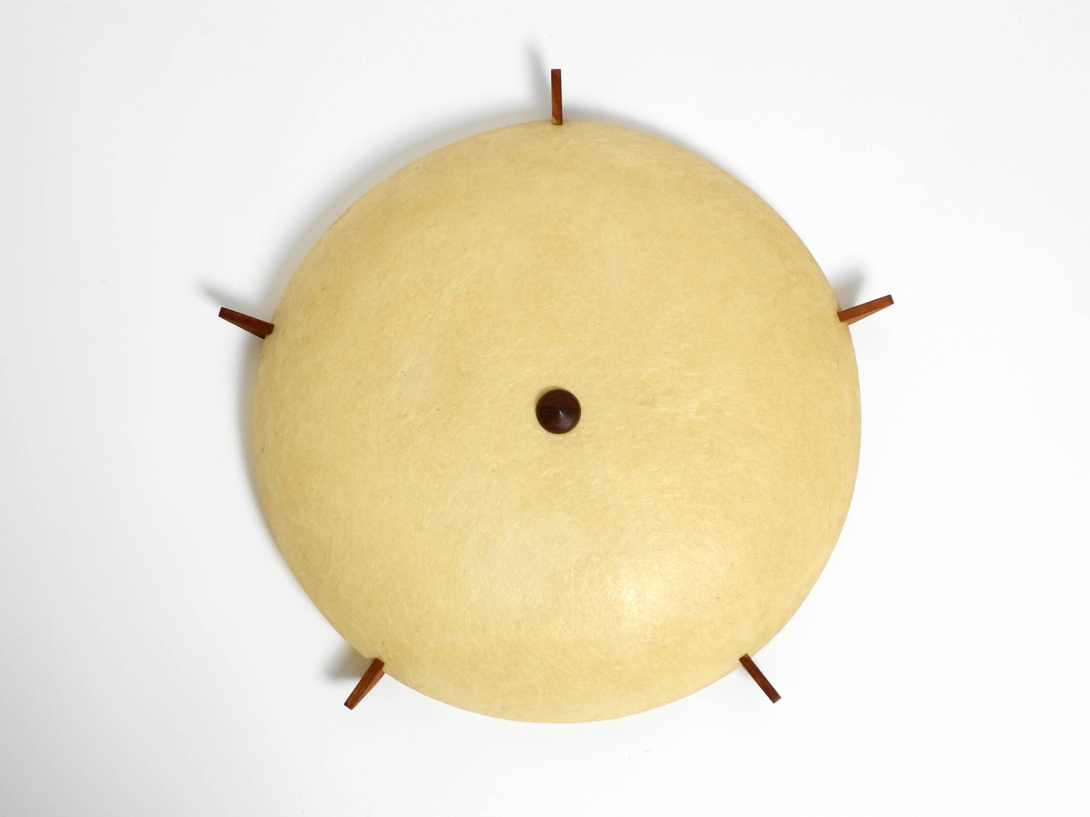 Beautiful original Mid Century Modern fiberglass ceiling or wall lamp