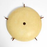 Beautiful original Mid Century Modern fiberglass ceiling or wall lamp