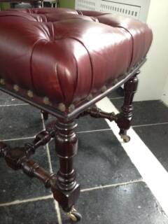 Chaises cuir