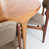 Extendable Dining Table by Ib Kofod-Larsen for Faarup Møbelfabrik 1960's