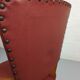 Vintage red bridge chair