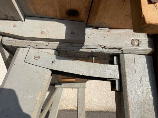 Établi de Luthier gris