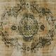 One-of-a-kind turkish handwoven vintage rug - rustic vintage charm 255x 163 cm
