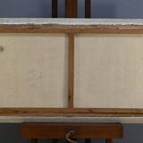 Large Painting “The Mill”, signed Reney – Part 1 of the 20th century