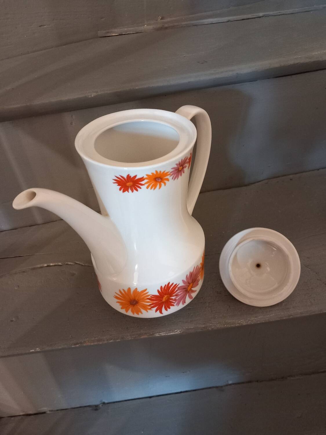 Vintage porcelain coffee maker