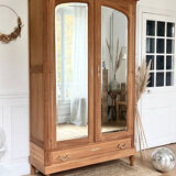 Fully restored mahogany wardrobe