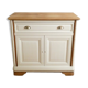 Buffet blanc et bois