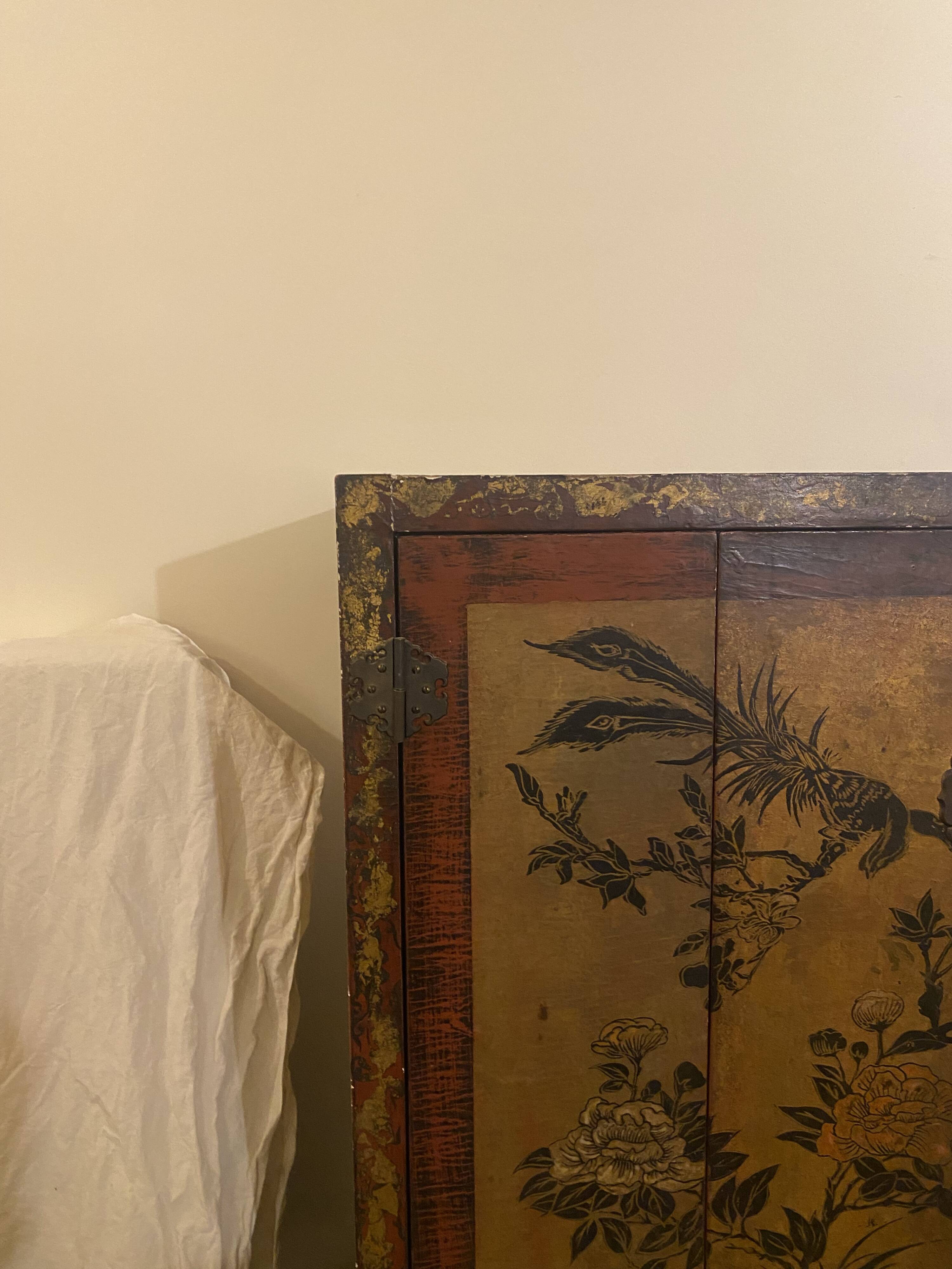 Buffet asiatique vintage