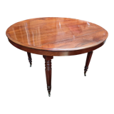 Mahogany round table