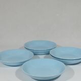 Old plates "pastel blue"
