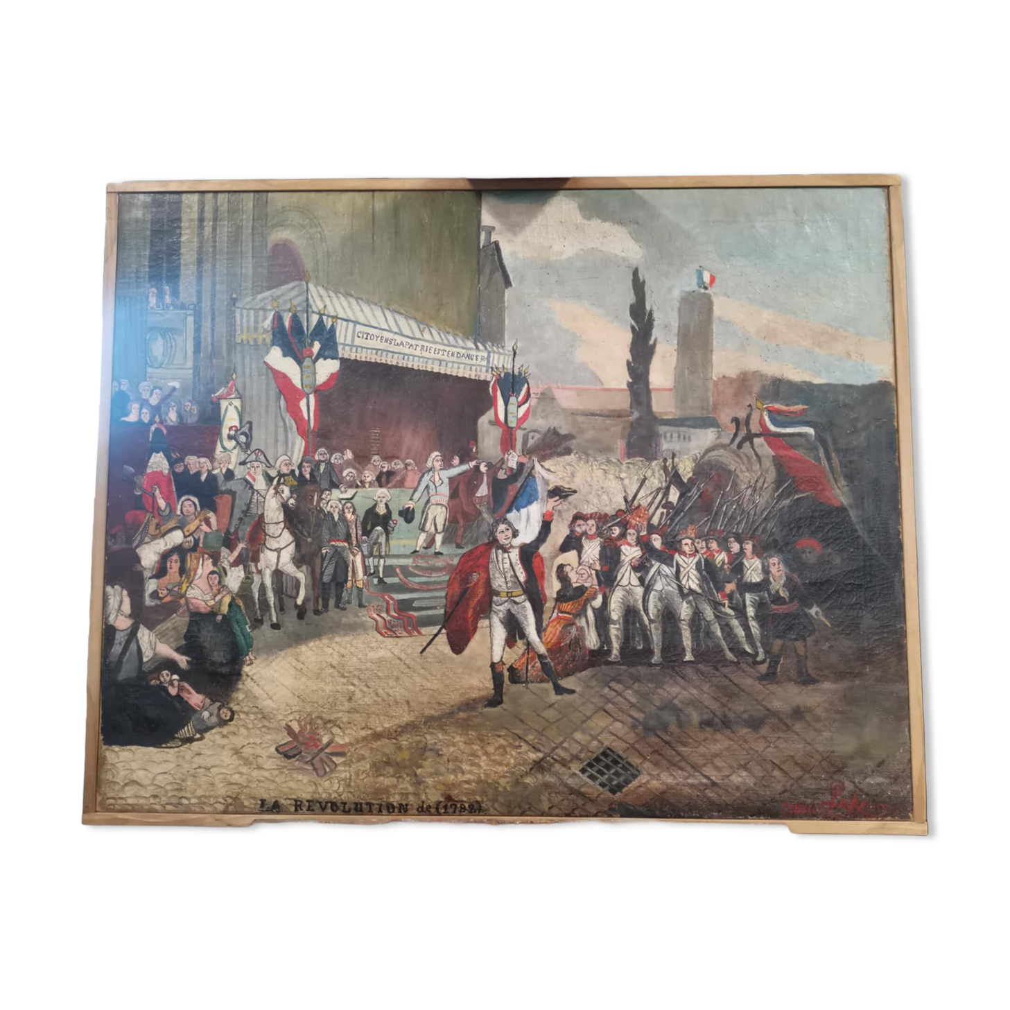Painting of the French Revolution