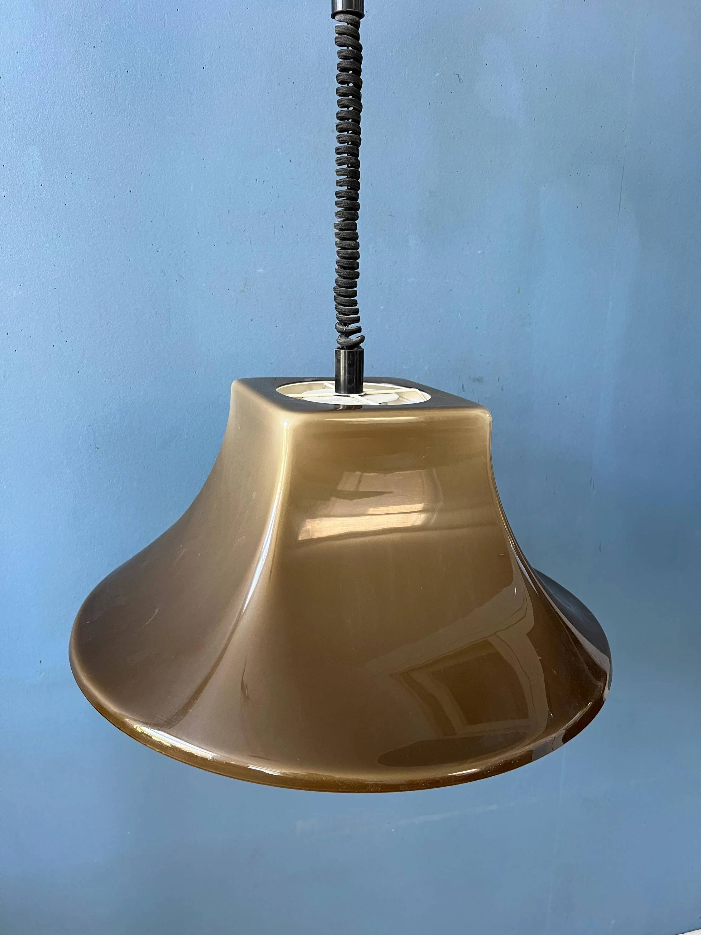 Plexiglass suspension "Witch Hat" by Willem Hagoort