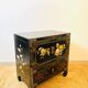 Charming Chinese Lacquer and Mother-of-Pearl Storage Unit 1960