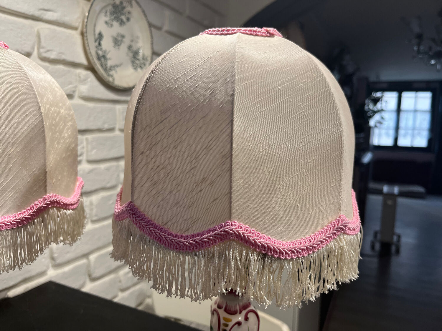 Pair of Clamecy lamps