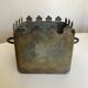 Pot cover 19th in zinc patina of origin