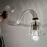 Wall lamp art-deco, italia, anni '30, mouth blown Murano glass style Barovier & Toso Wall lamp art-deco,