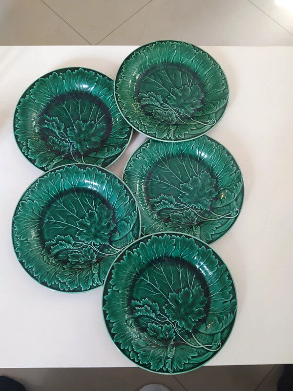 5 creil plates in slurry