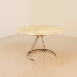Vform design table produced by Euro International Steel Furniture