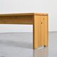 Large bench in solid pine, France, circa 1970