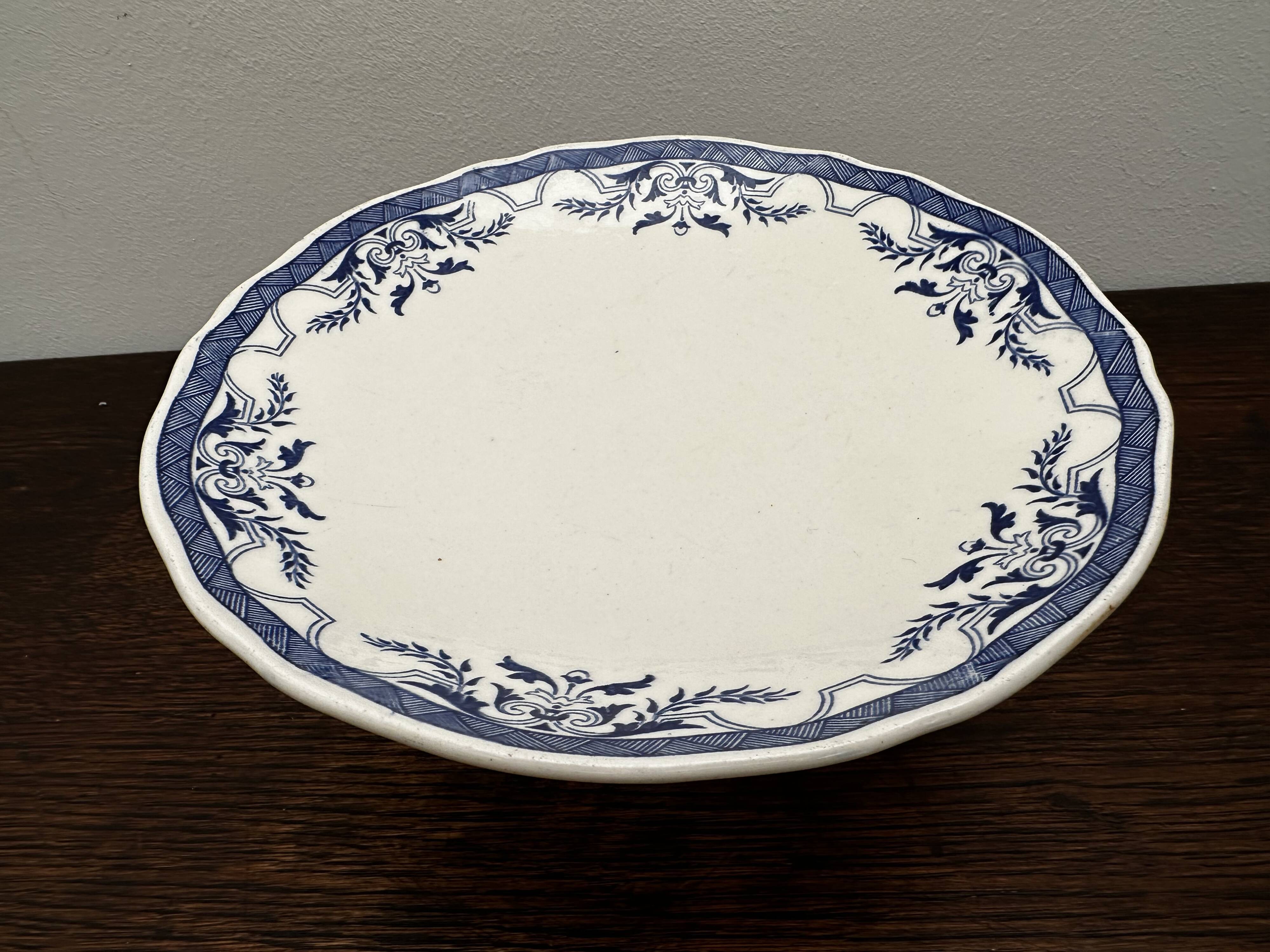 Luneville Earthenware Fruit Bowl - Vileray - Keller & Guerin, early 20th century