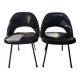 Eero Saarinen conference chairs black