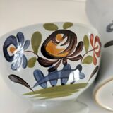 Gabriel Fourmaintraux bowl and pitcher, cottage model
