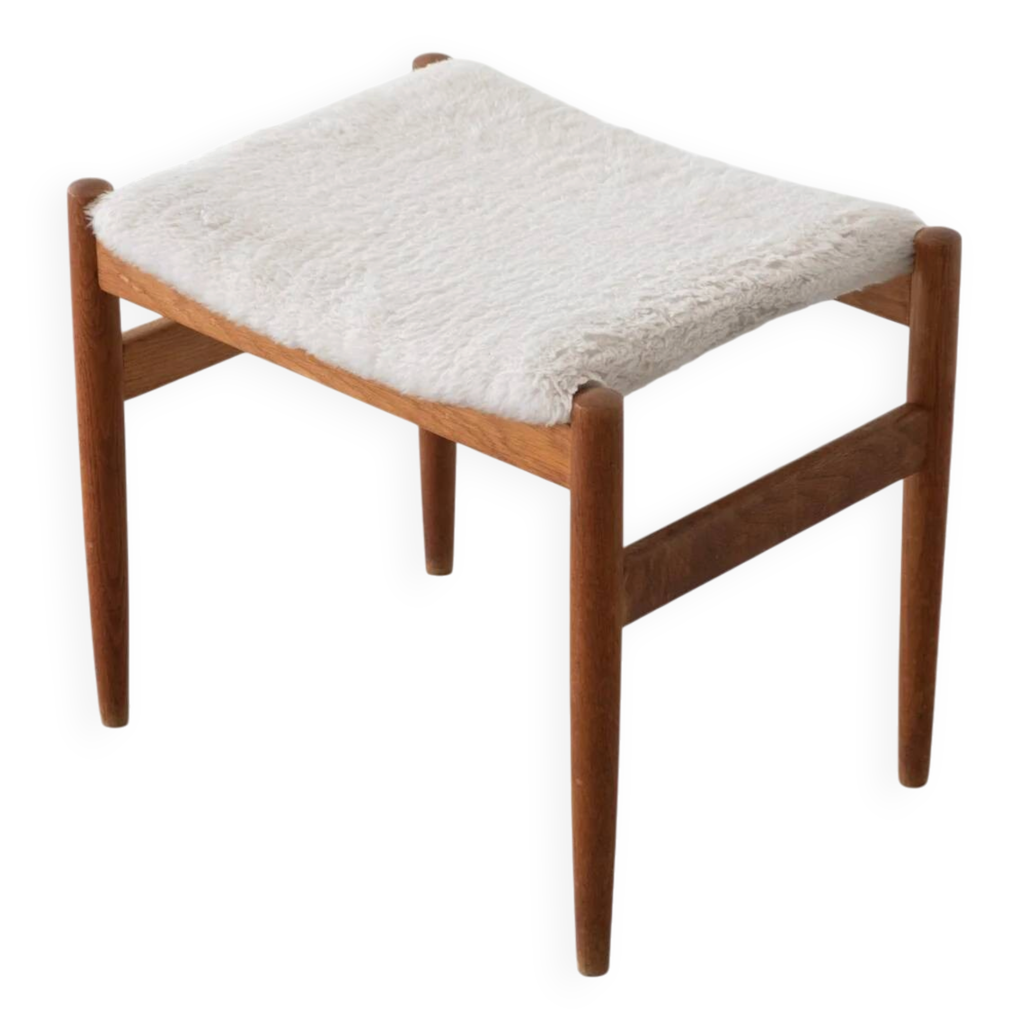 Oak footstool / bench by Spøttrup Møbelfabrik