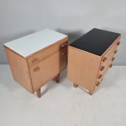 Nightstands by Frantisek Mezulanik, 1970s, Set of 2