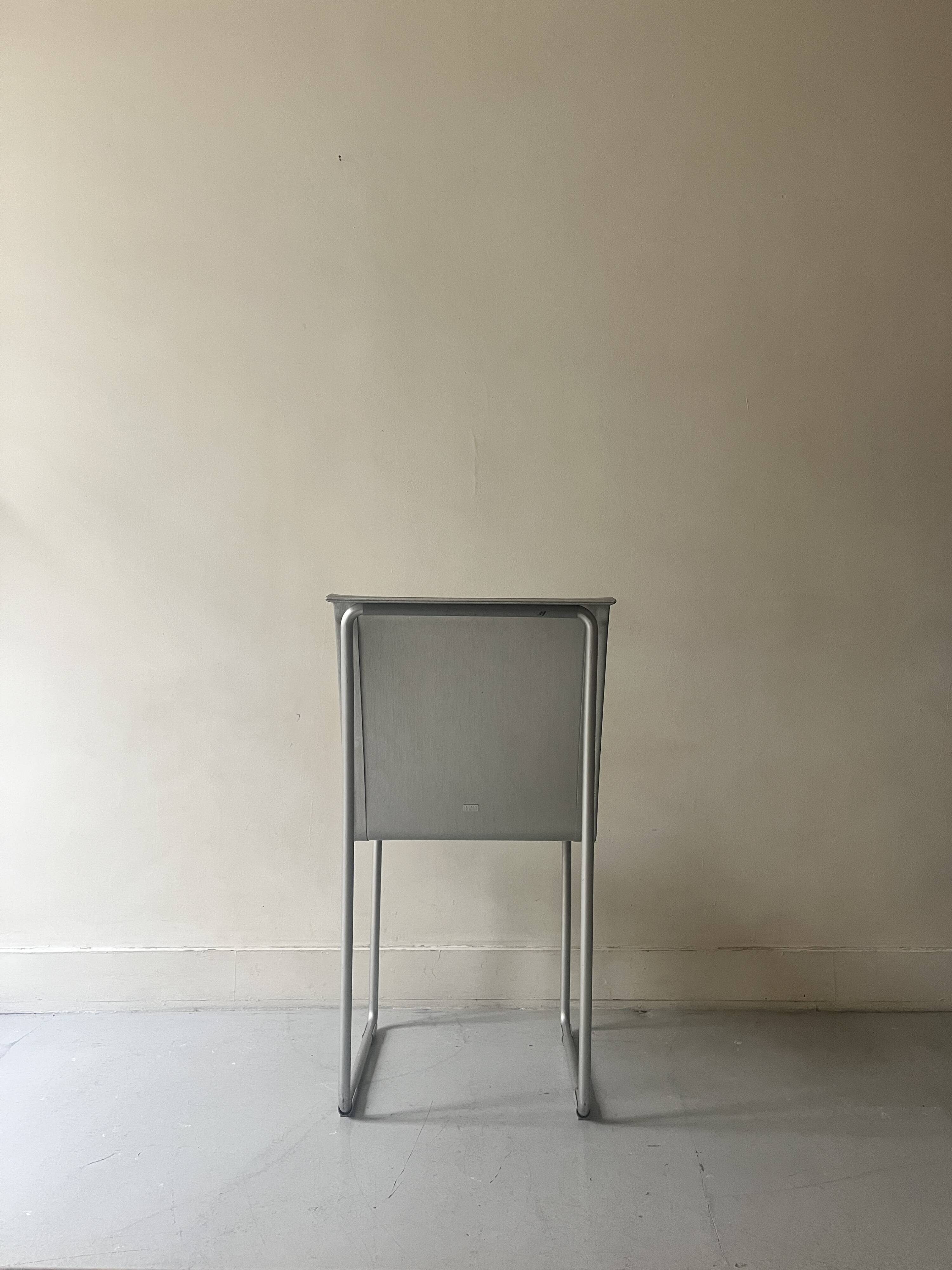 SUPERLIGHT chrome metal chair by Frank Gerhy, Edition Emeco USA