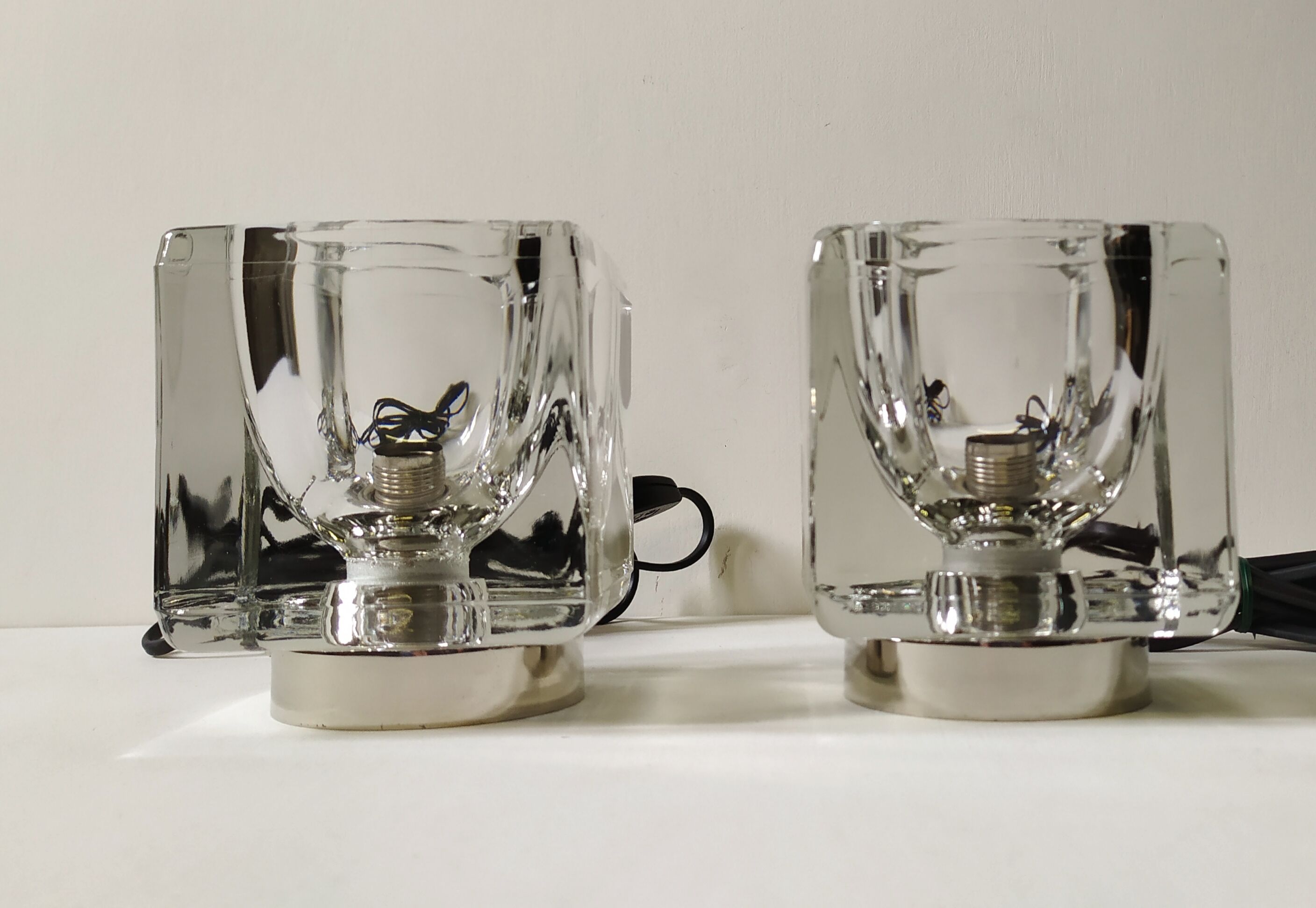 Table Lamps from Seguso,Murano, 1960s, Set of 2