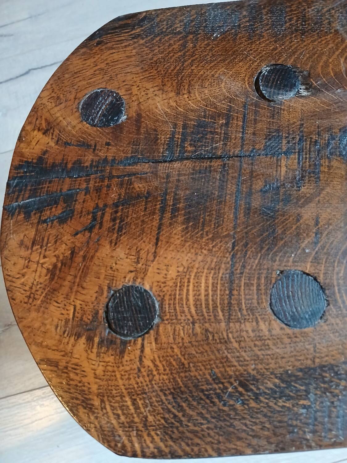 Very old tripod stool