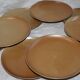 Service 9  assiettes plates grès Village CNP France