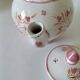 Henriot Quimper pink teapot