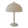 Dijkstra mushroom table lamp with plexiglass shade, 1970s
