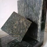 Greenhouse books in black marble